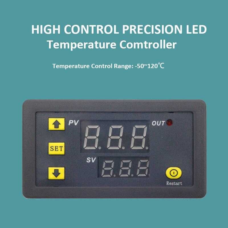 termostat ciepła chłodzenia regulator temperatury led 230v 12v