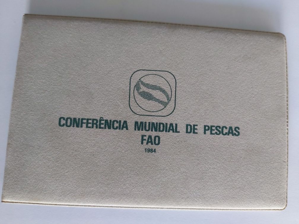 Carteira conferência mundial de pescas fao