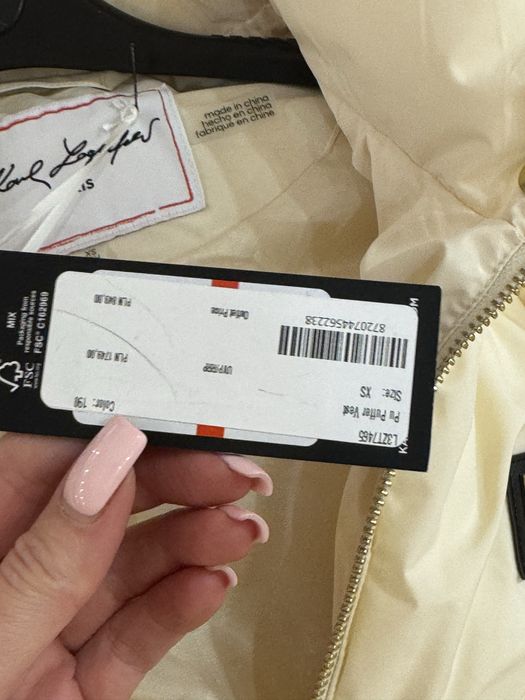 Брендова,тепла жилетка Karl Lagerfeld,нова,рМ