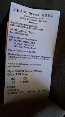 Escada sukienka z jedwabiu