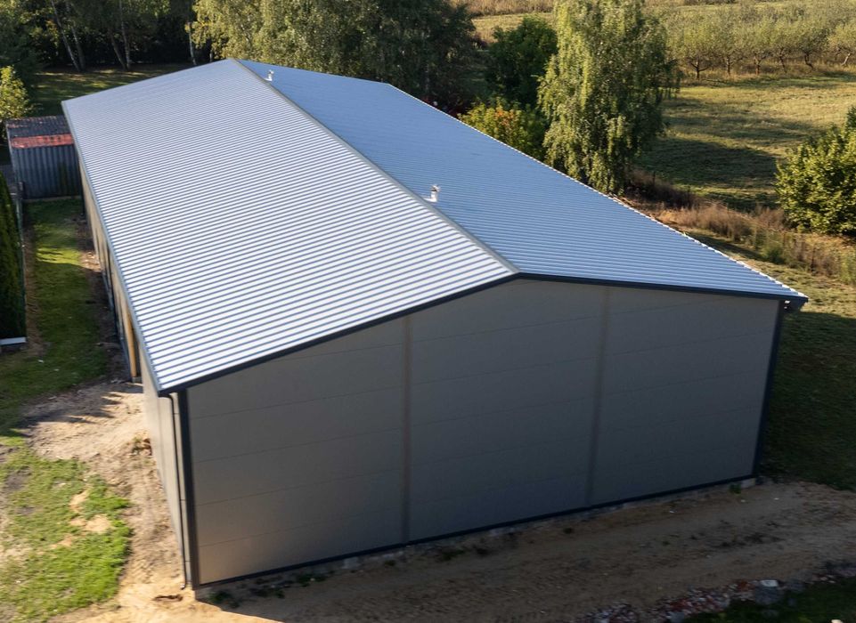 Hala magazynowa 15x30x5m PIR 100