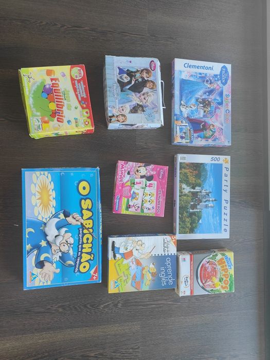 Jogos e puzzles infantis