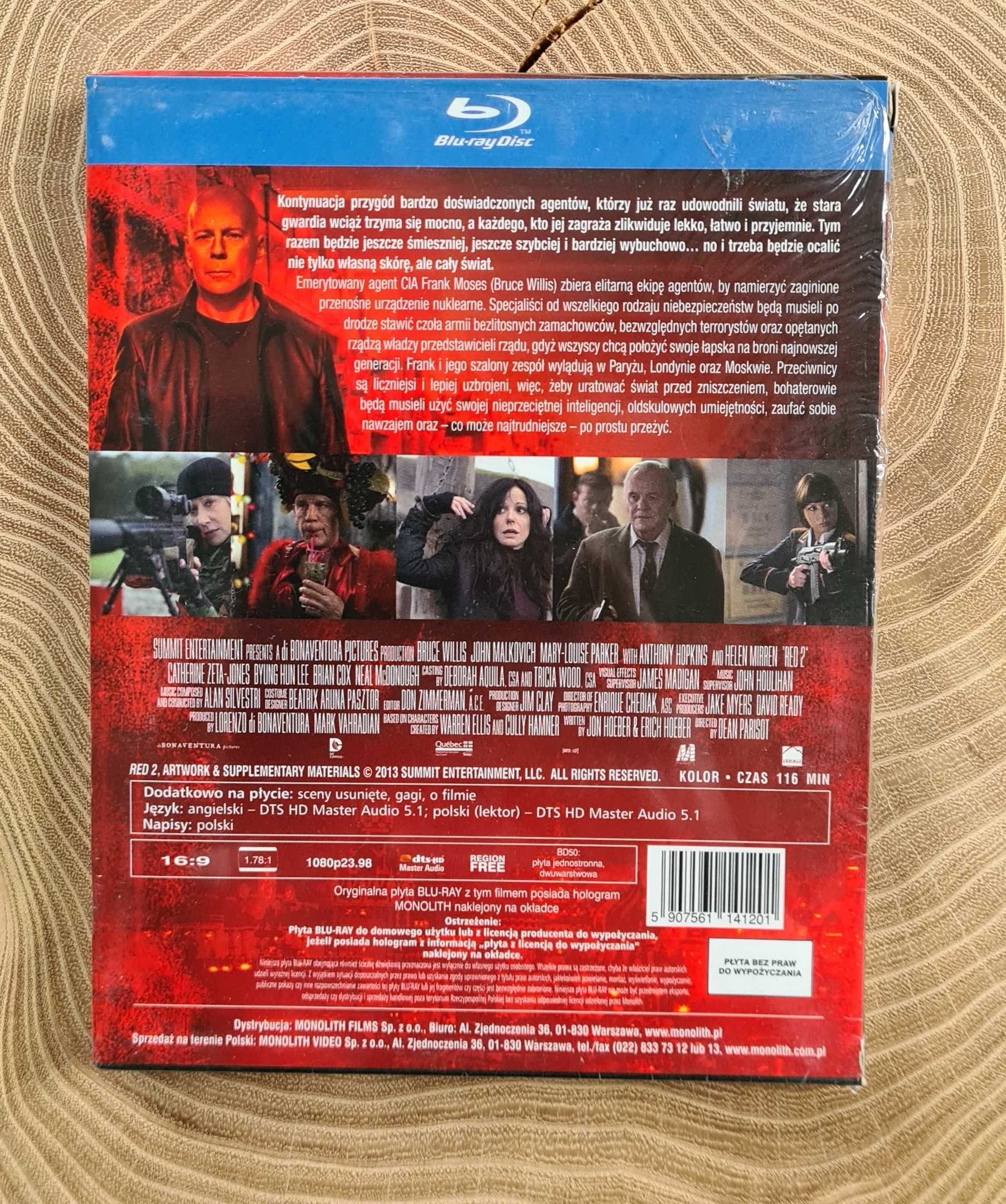 Red 2 Blu-Ray / PL wydanie / FOLIA