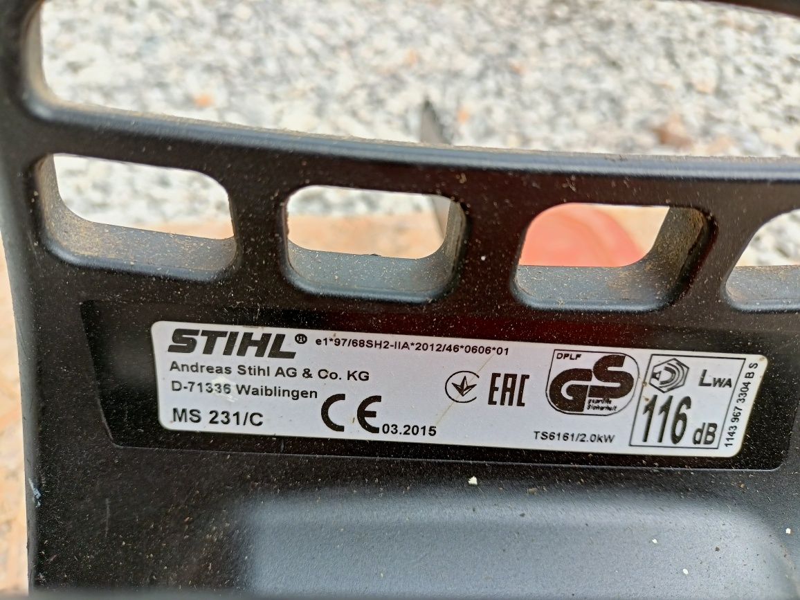 Piła spalinowa Stihl MS 231