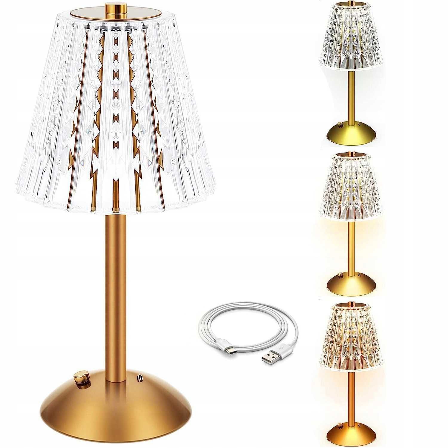 Lampka Nocna Dotykowa ściemnialna LED
