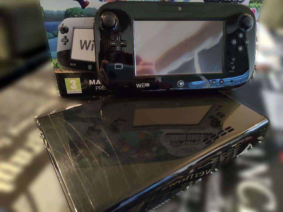 Wii U + Gamecube (consola + jogos)
