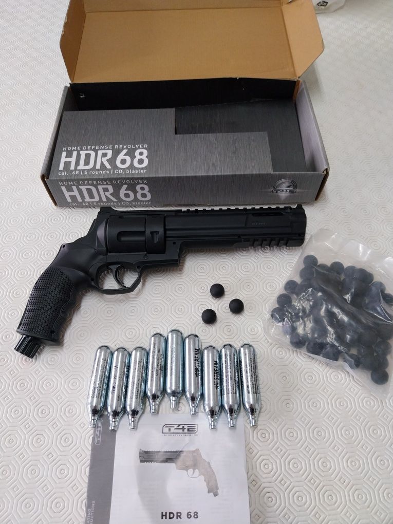 Vendo Pistola walther HDR68, TIRO DE BORRACHA