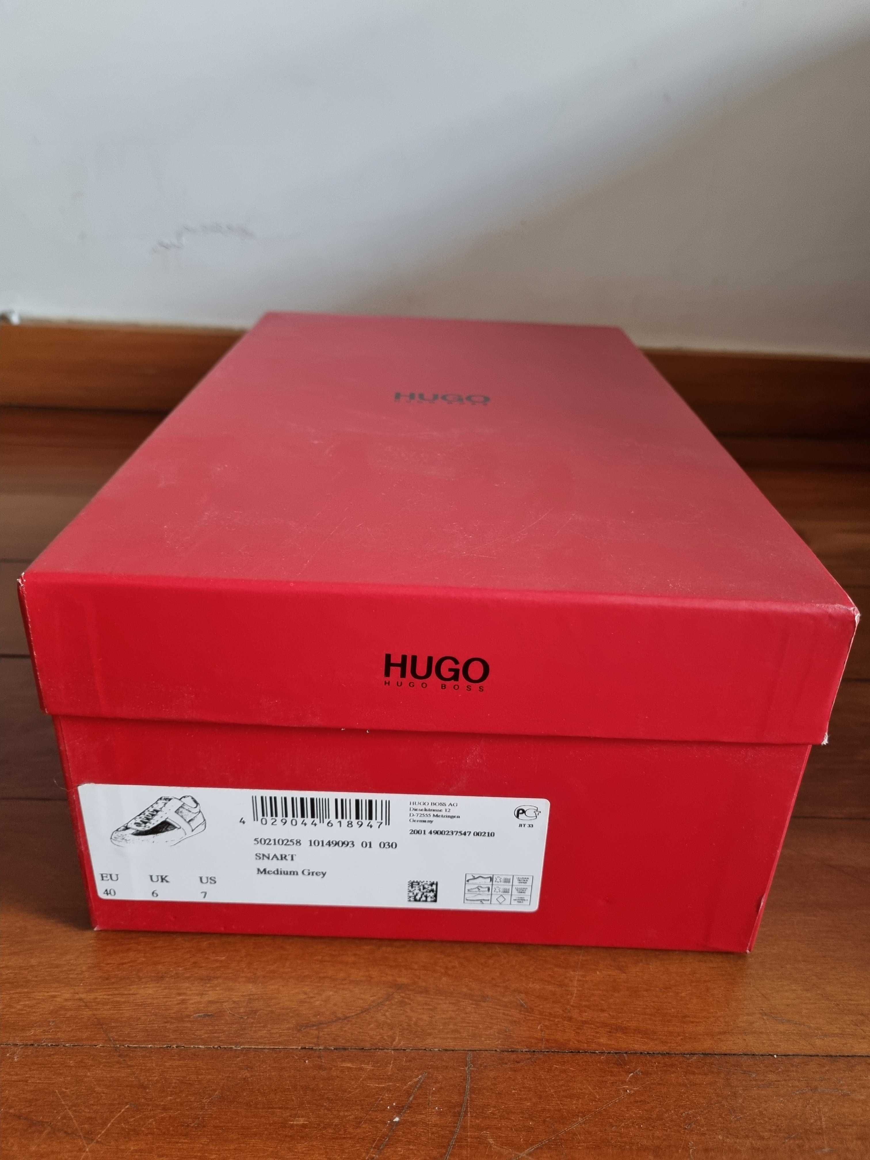 Sapatos "Snart" Hugo Boss 2011 em caixa original