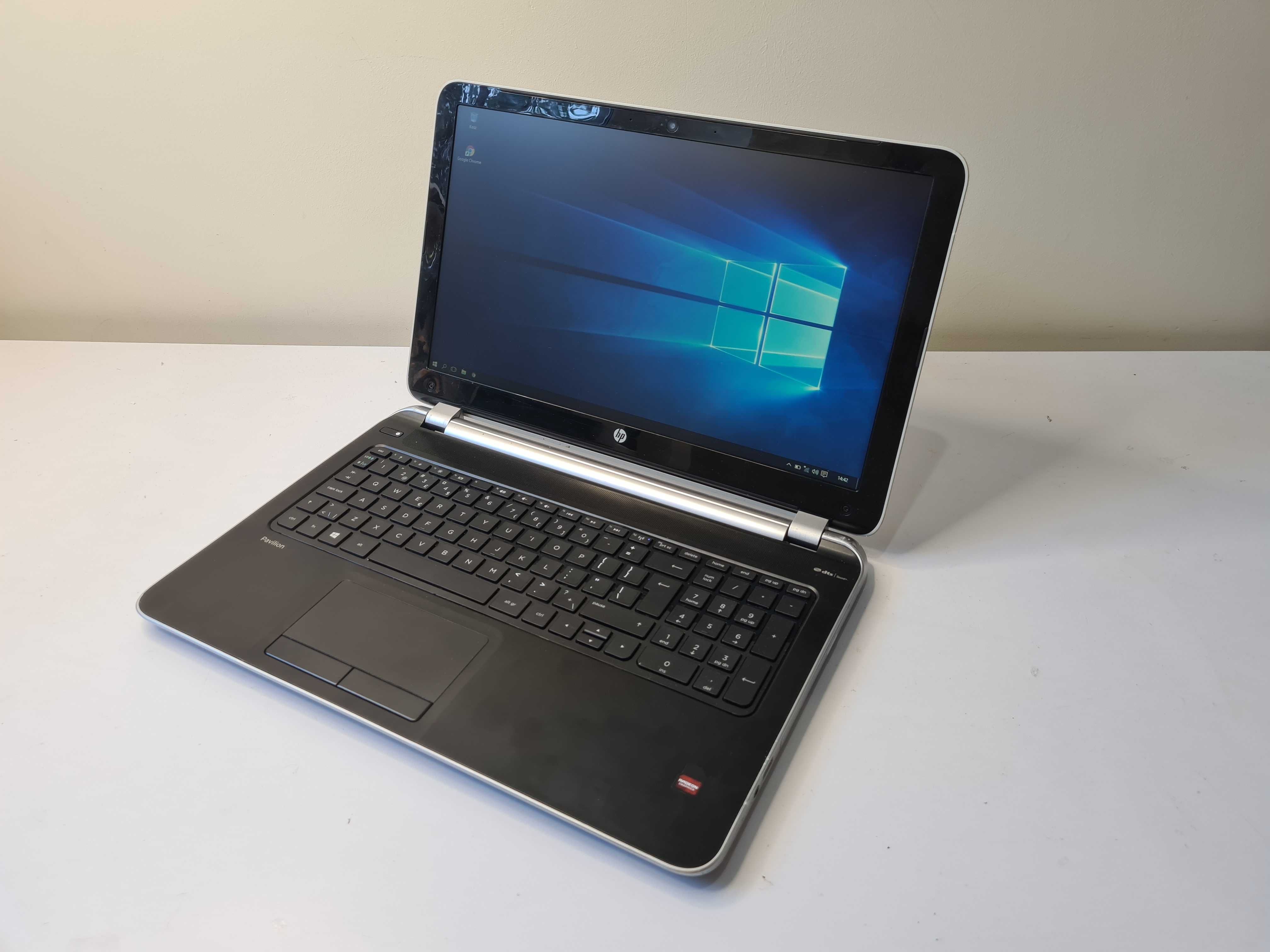 Laptop GAMINGOWY HP 15 A6 I7 8x2.90/2xAMD RADEON 4GB/16gbRAM/ssd/FHD
