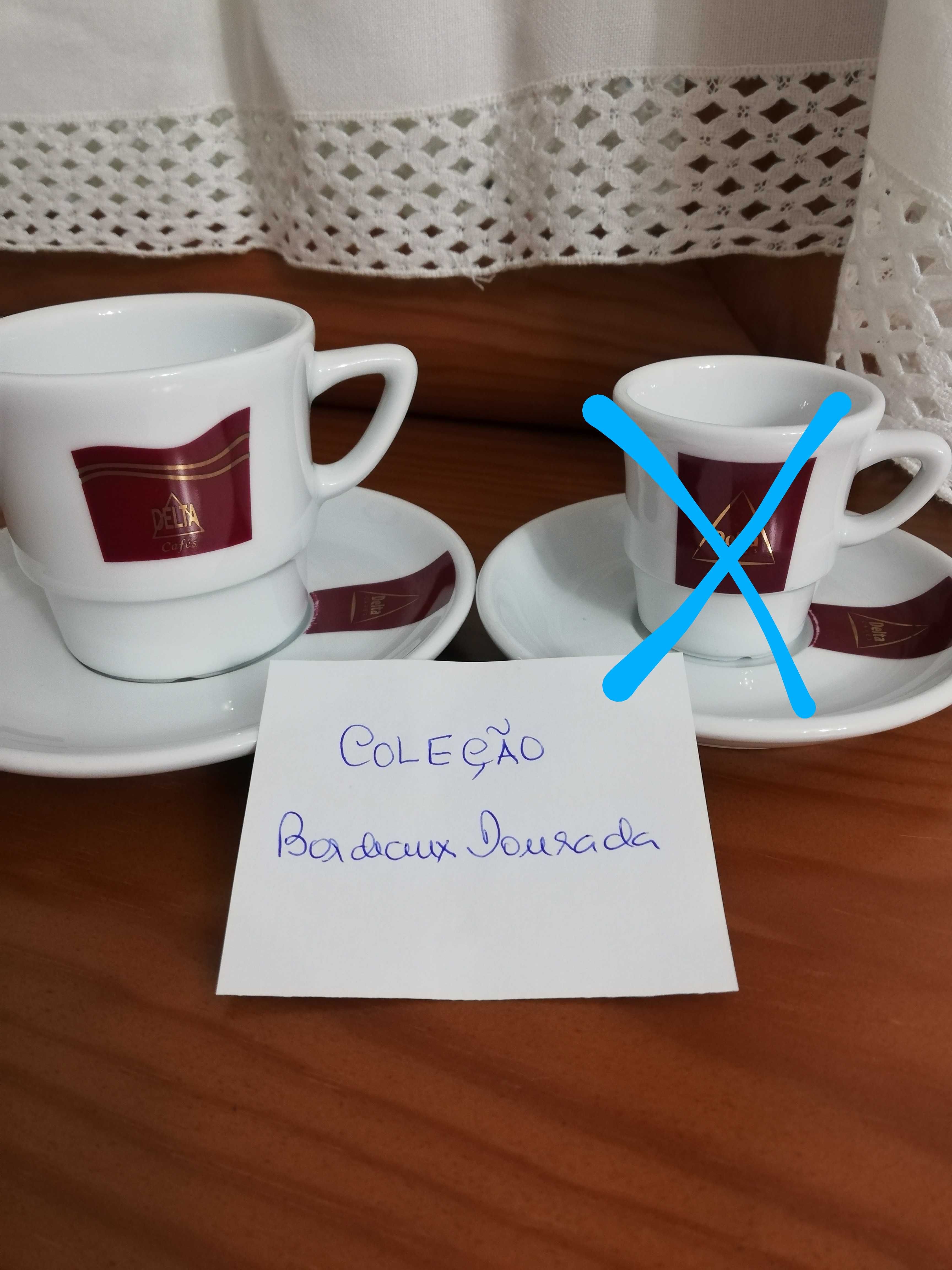 Várias Chávenas com Pires para Coleção da DELTA, CADA 5€