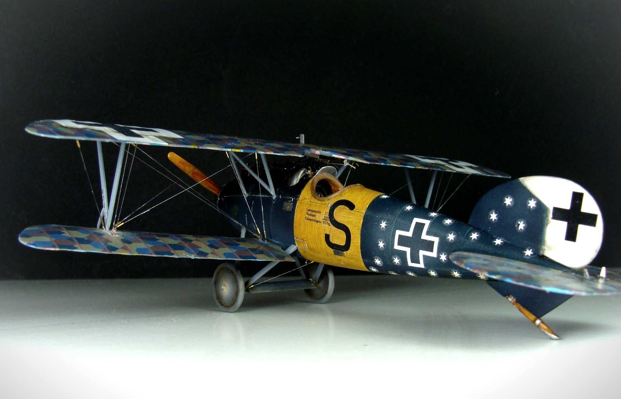 GOTOWY MODEL. Albatros D.Va// Jasta 78b// Eudard//1:48