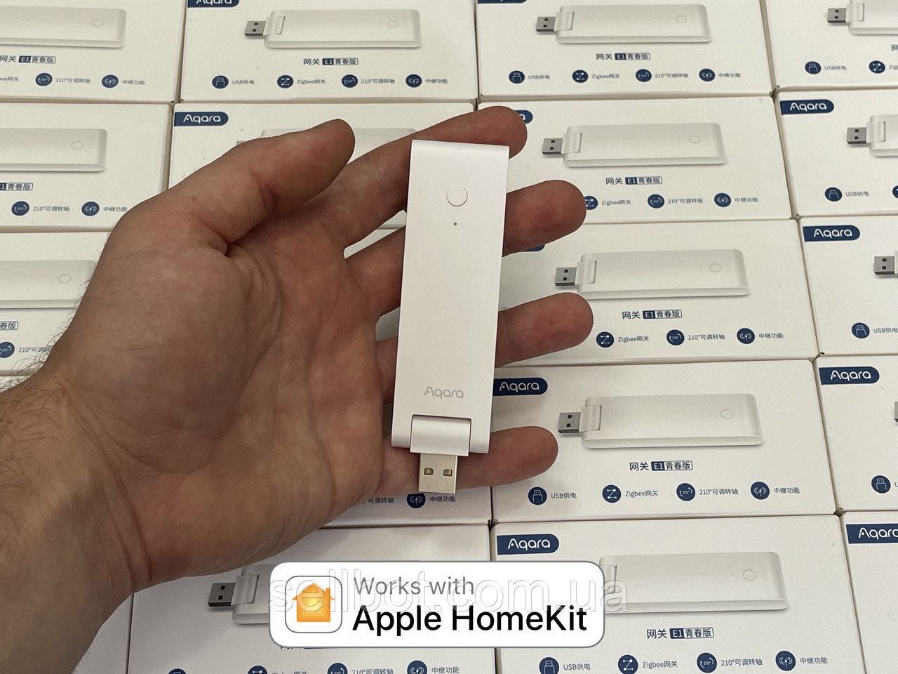 ⫸Шлюз Aqara Hub E1 Gateway ZHWG16LM HomeKit ZigBee 3 Wi-Fi Репітер