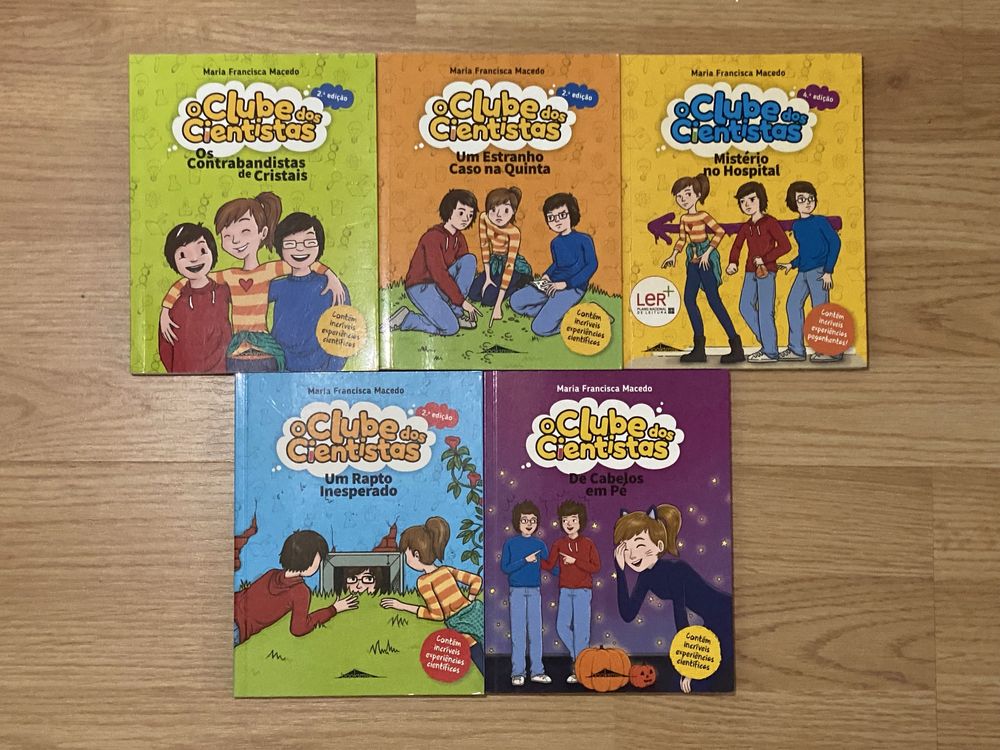 Livros O Clube dos Cientistas
