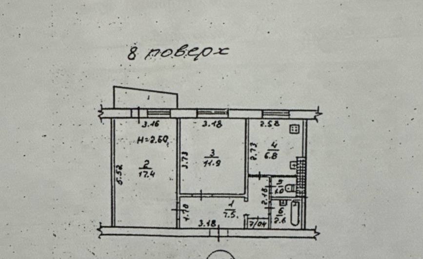 В продаже 2-ком квартира Глушко/ Ильфа Петрова