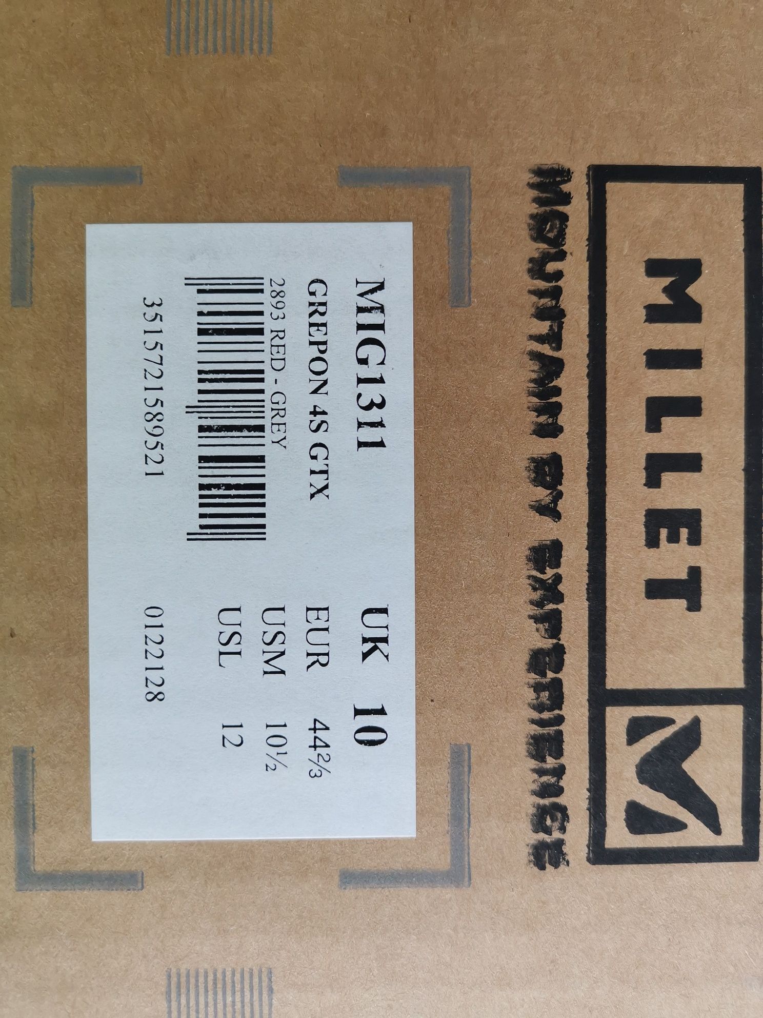 Buty trekkingowe alpinistyczne Millet Grepon 4S GTX 44 2/3-10UK
