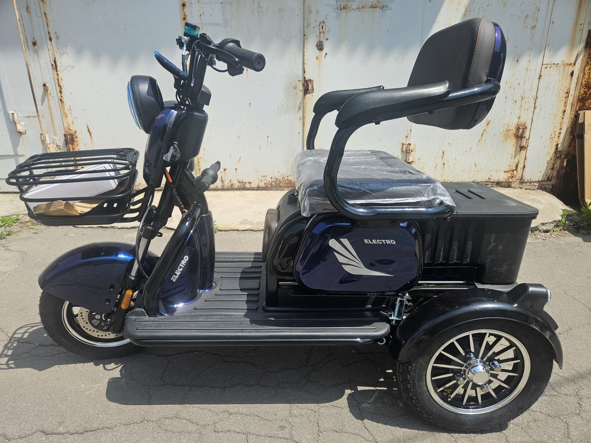 Электро трицикл електротрайк Corso Ostin 800Вт 23 Ah