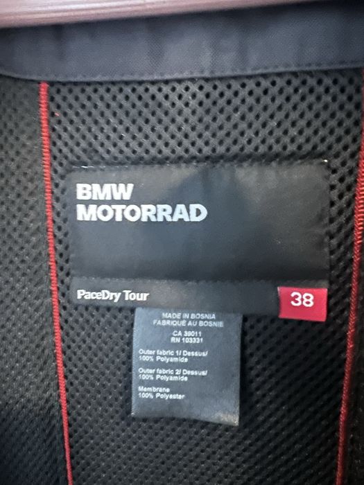 Casaco mota BMW PaceDry Tour