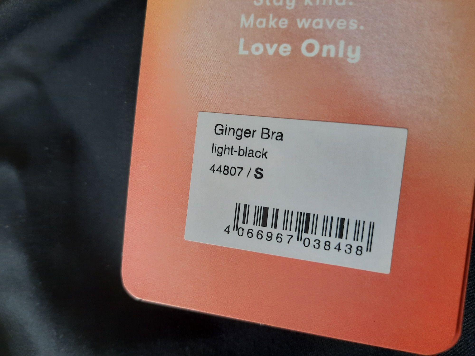 Nowy czarny biustonosz Oceansapart Ginger Bra S