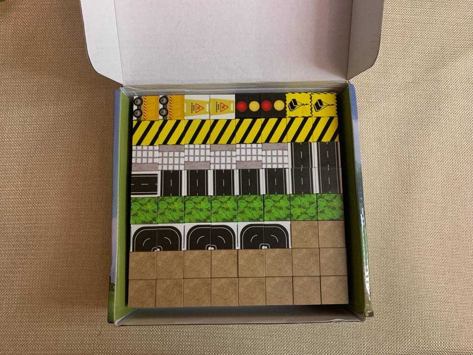 Конструктор магнітний 128 шт I Магнітна дорога I 3Д I 2x2