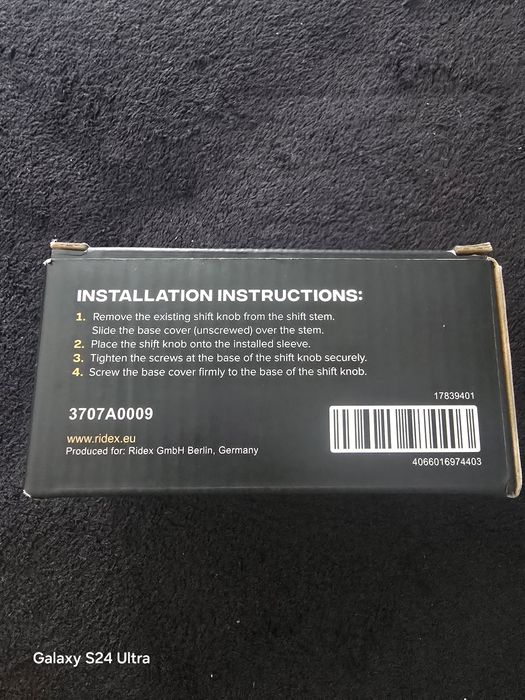 Manete de velocidades