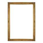 Duża złota antyczna rama barokowa zdobiona retro 134 x 94 cm. 161747