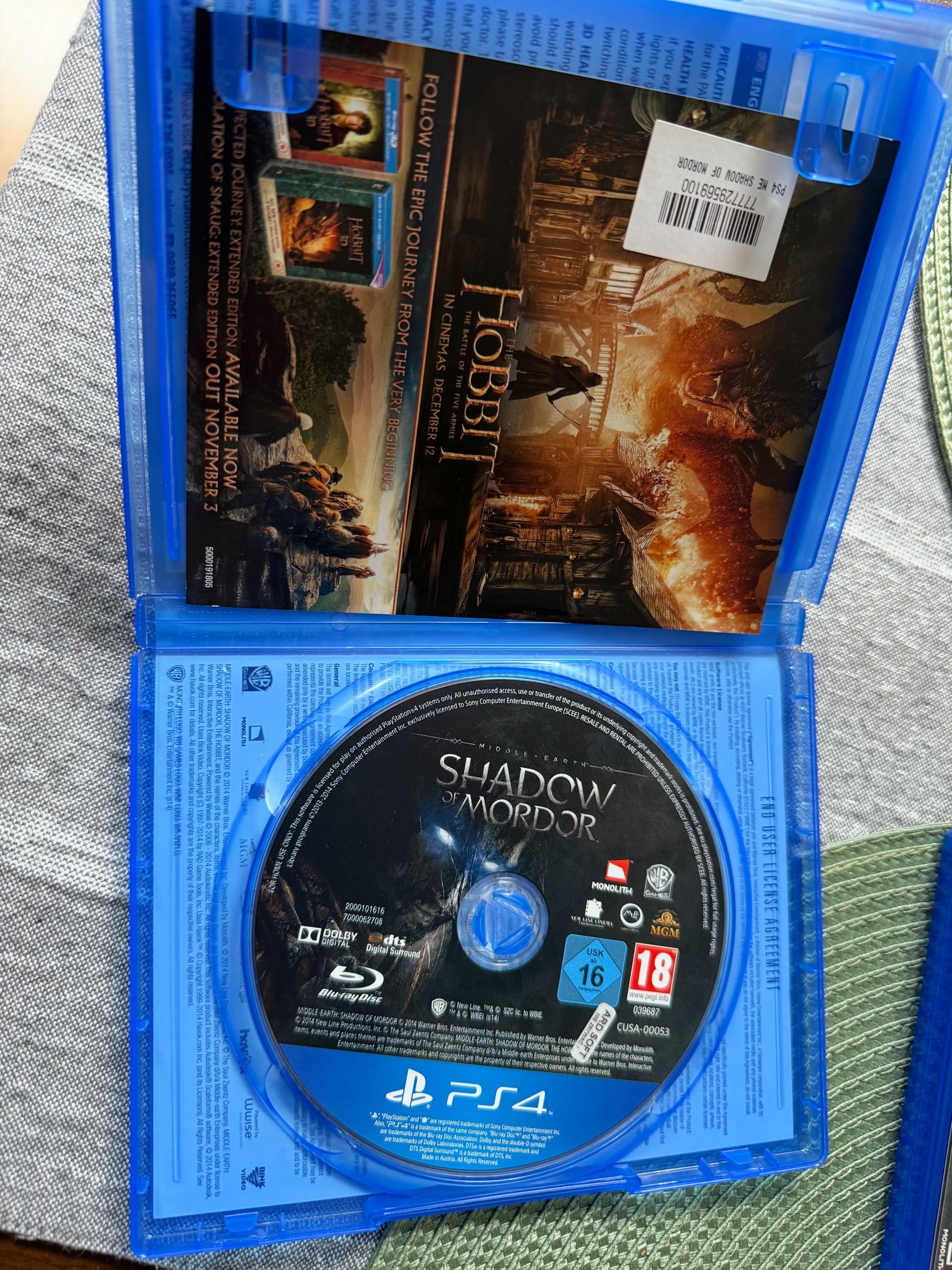 Gra PS4 Śródziemie: Cień Mordoru