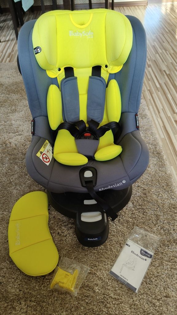 Fotelik Samochodowy Babysafe Rhodesian 360°  0-18kg ISOFIX