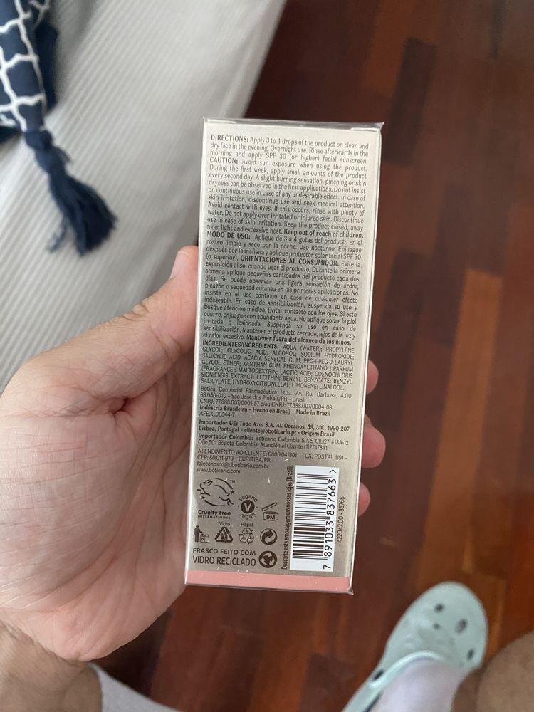 Sérum Ácido Glicolico Botik, 30ml O Boticário