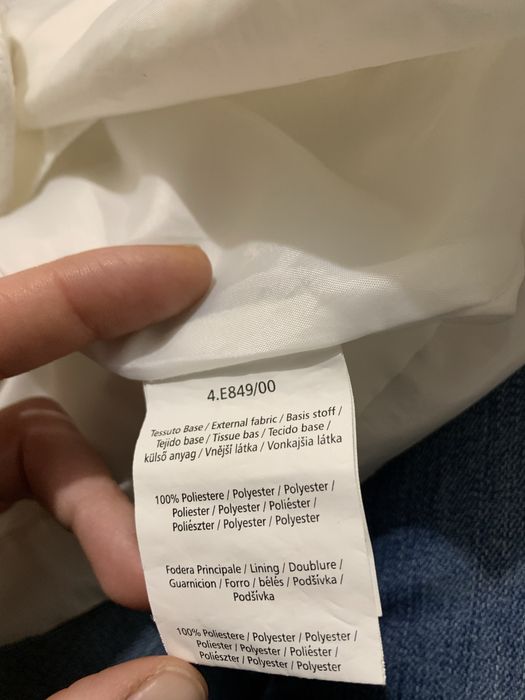 iDO вітровка плащ білий. Розмір 116 5-6років