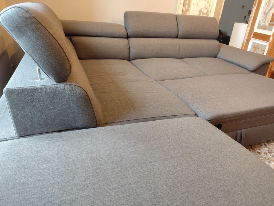 Kanapa, narożnik, sofa rozkładana z funkcją spania