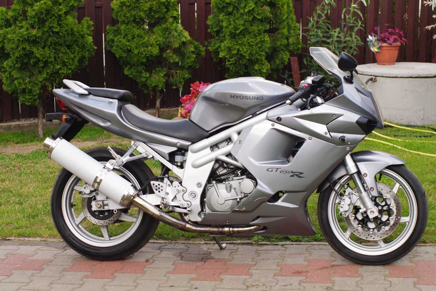 Hyosung gt650r 2008rok gt 650 NIEMCY BEZWYPADEK sv raty kredyt