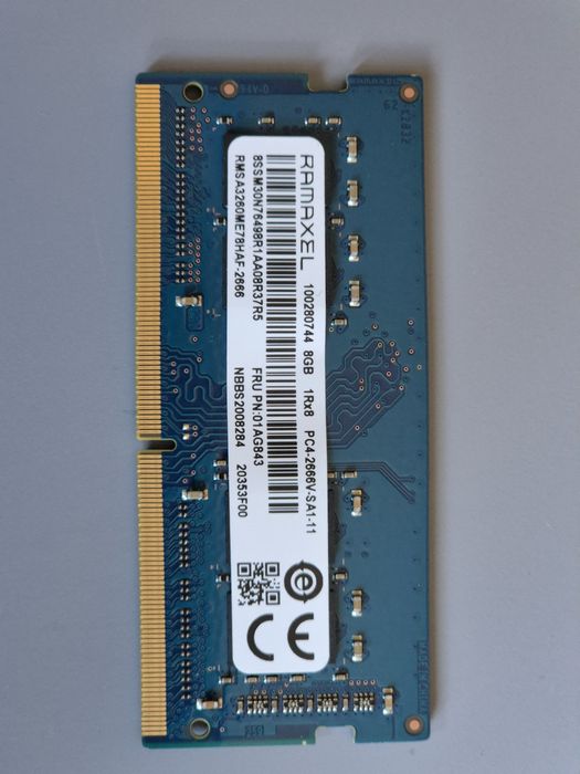Pamięć RAM 16GB (2x8GB) SODIMM DDR4 2666MHz