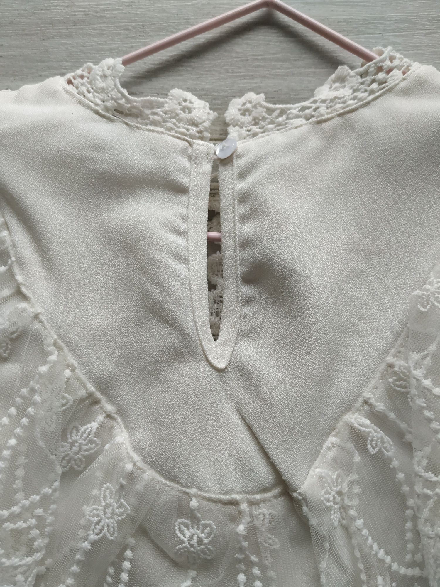 Elegancka biała bluzka rozm. 122