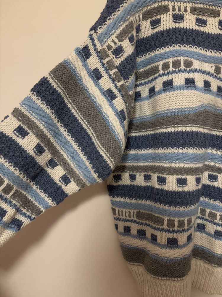 Sweter z wełny szetlandzkiej