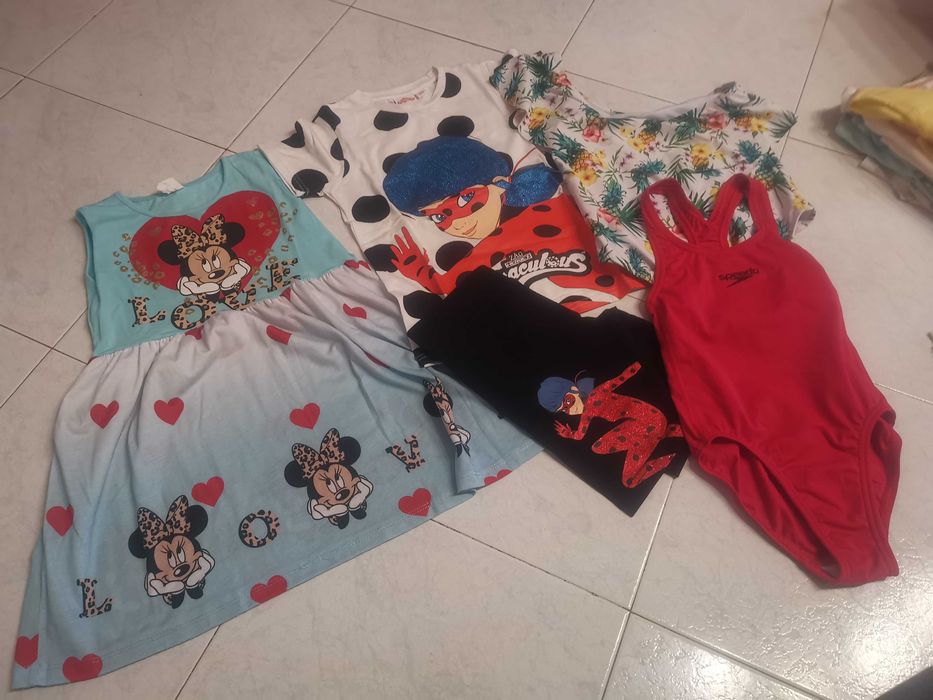 Lote roupa menina 6/7anos