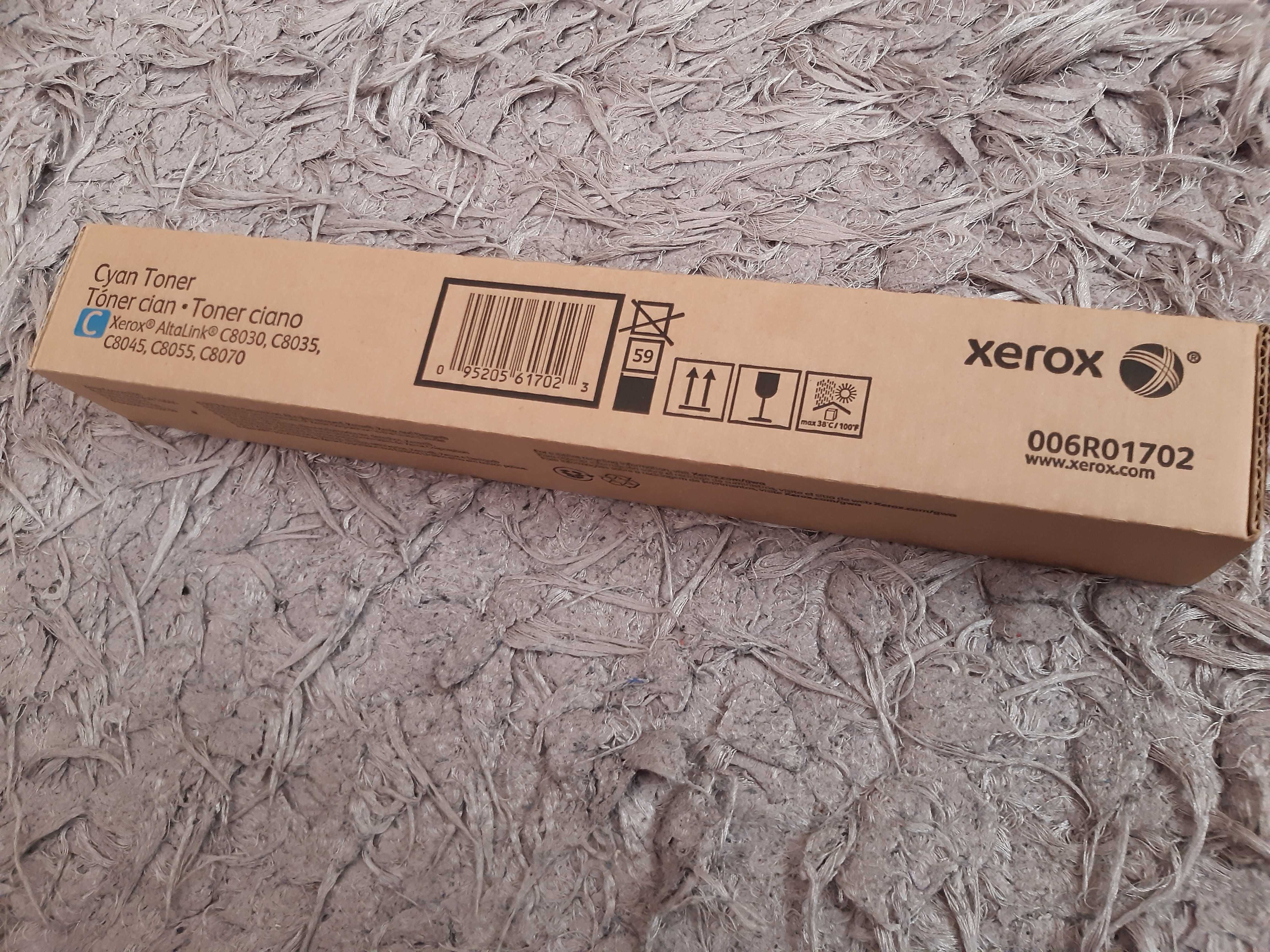 XEROX 006R01702 Cyan Toner nowy ORYGINALNY z hologramem Xerox.