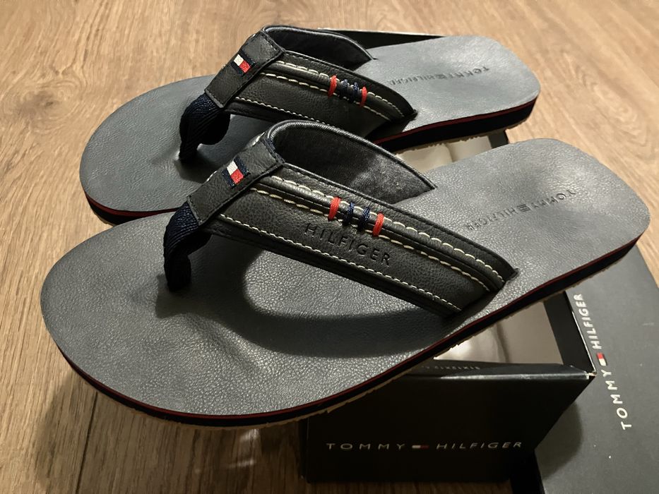 В'єтнамки TOMMY HILFIGER 28 см US 10 ШКІРА‼️