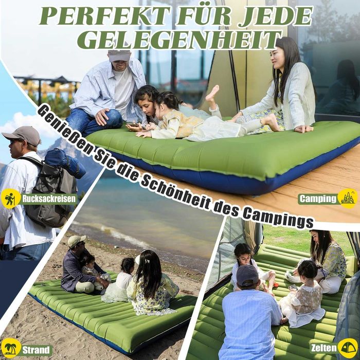 Myxslop Podwójna karimata ultralekka, karimata kempingowa, materac