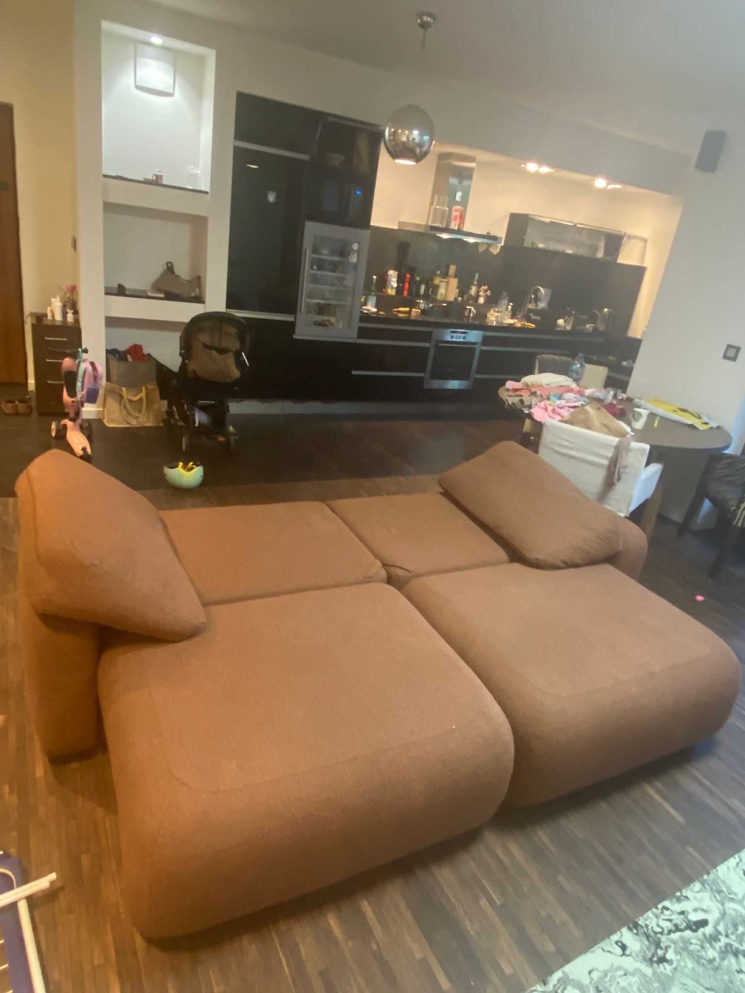 Sofa Boble 3-osobowa z funkcją spania z pojemnikiem na pościel