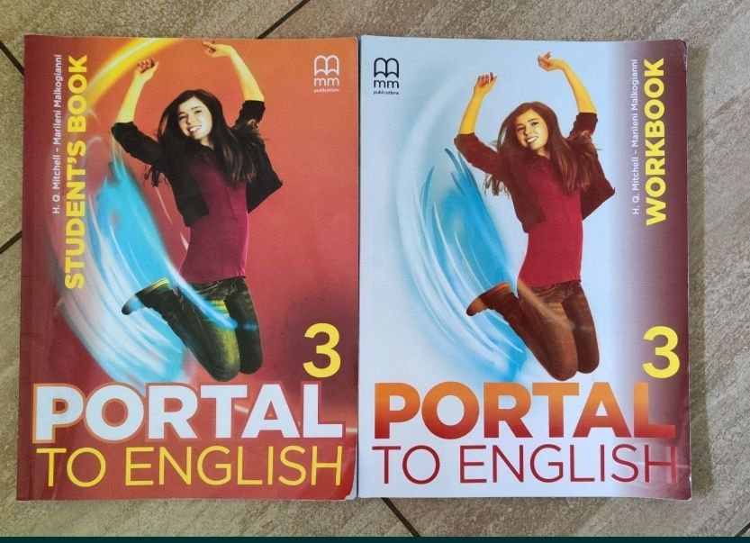 Portal to English 3.. język angielski.. podręcznik+ ćw.. stan bdb..