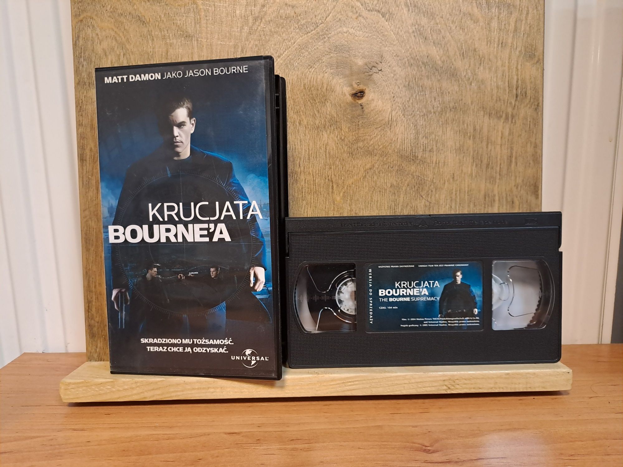 Krucjata Bournea kaseta VHS