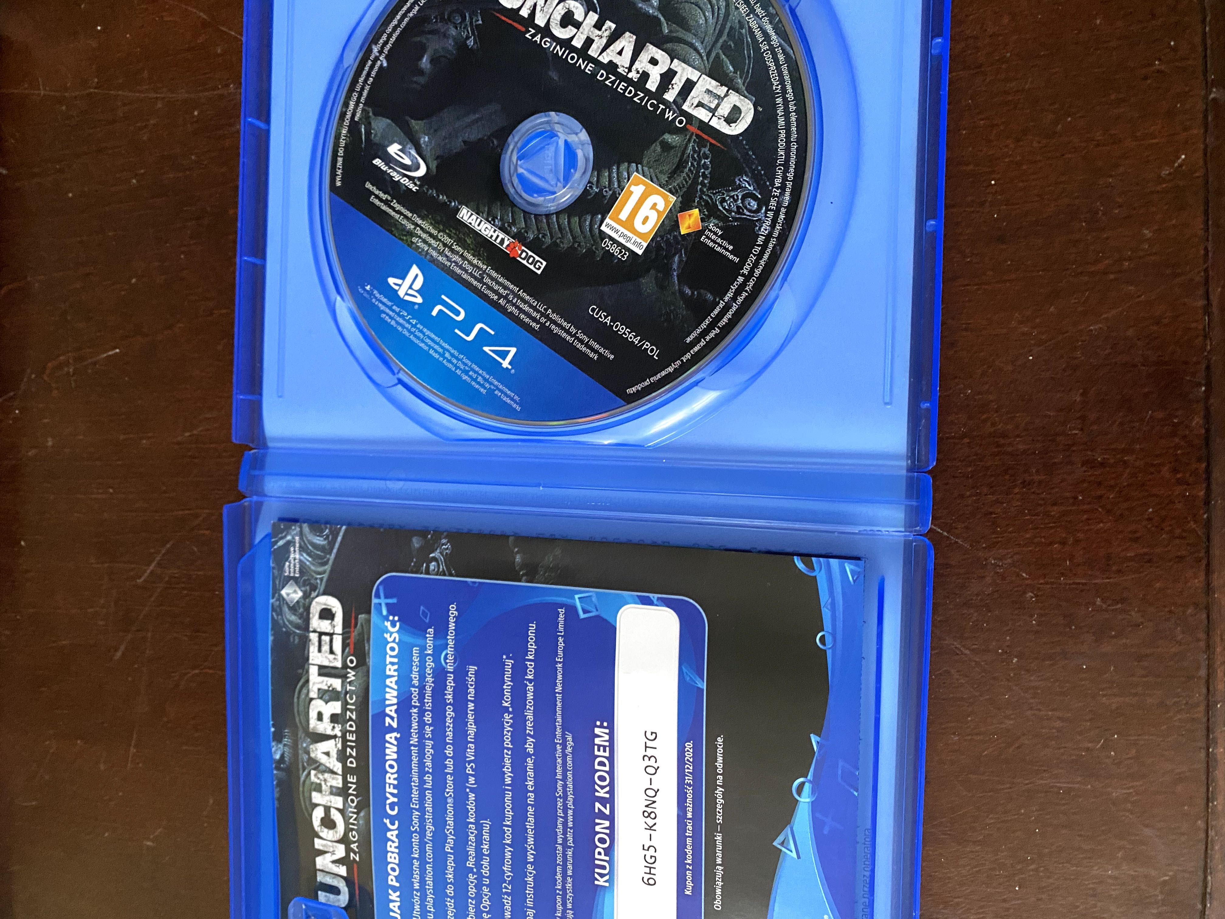 Uncharted Utracone Dziedzictwo PS4 PL