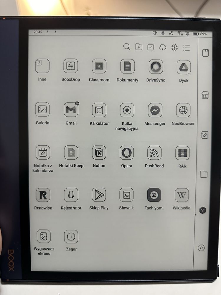 Tablet e-ink BOOX Note Air 2 10.3” jak nowy