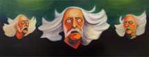 Obraz olejny Bobby Liebling Pentagram meme doom metal