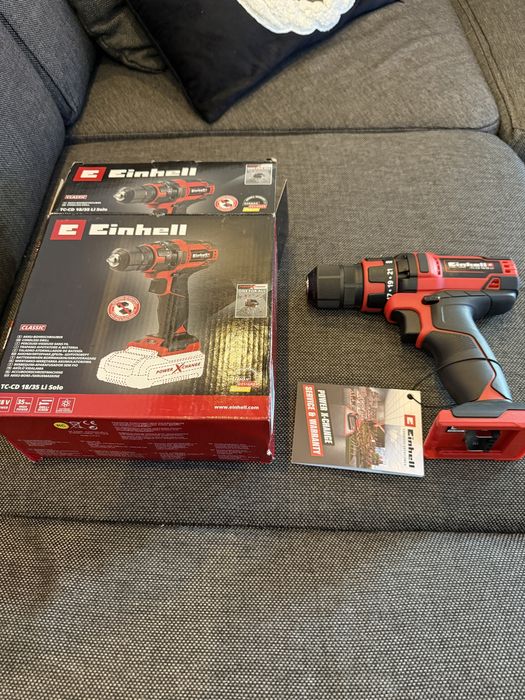 Wkrętarka Einhell zasilanie akumulatorowe 18 V TC-CD 18/35 Li solo
