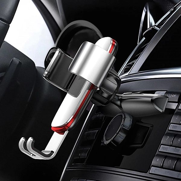 Baseus Metal Age Gravity Car Mount metalowy samochodowy uchwyt grawita