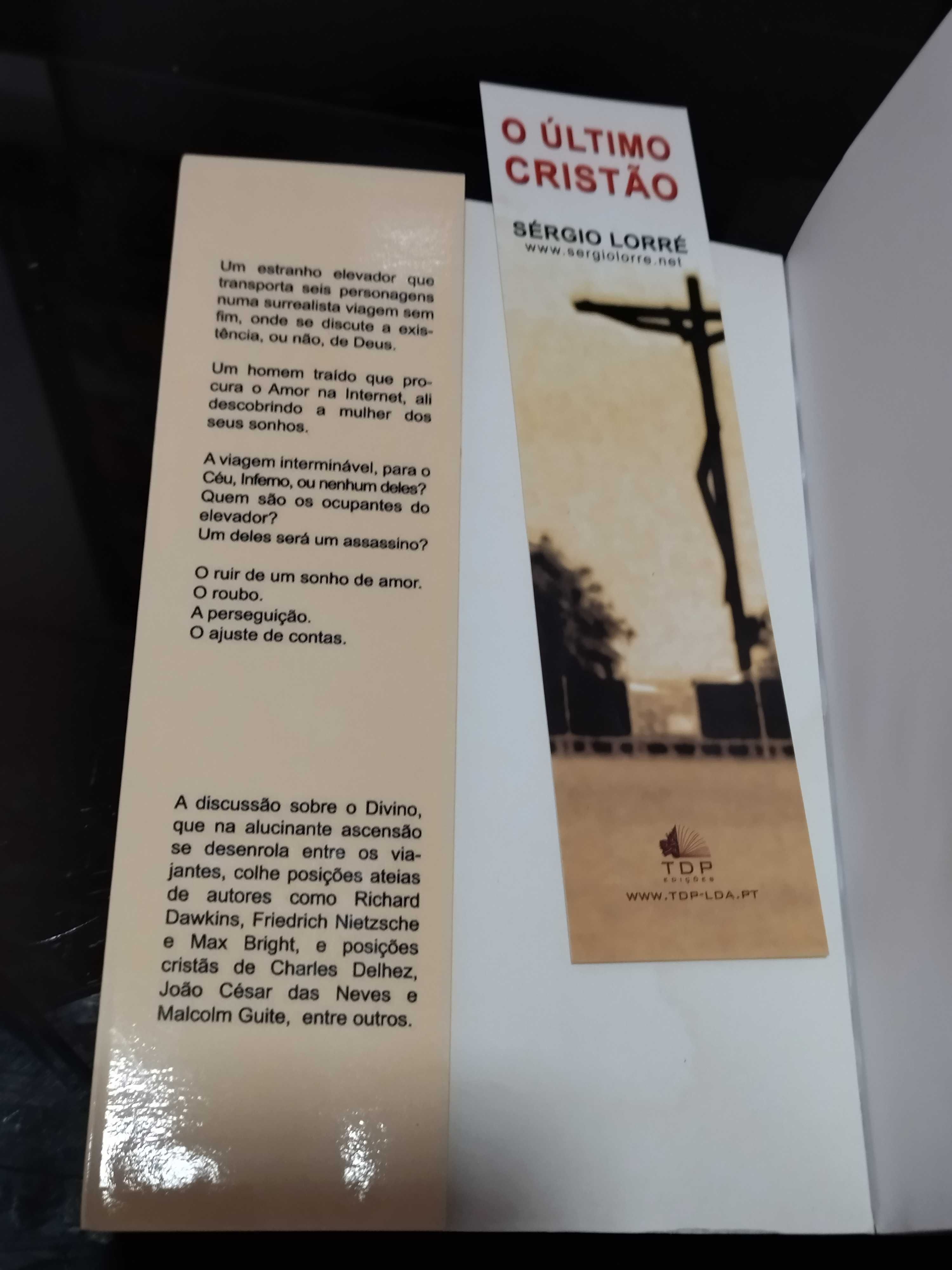 Romance "O Último Cristão" de Sérgio Lorré NOVO