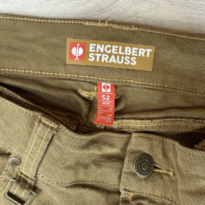 Штани робочі джинси Engelbert Strauss розмір M L М Л коричневі