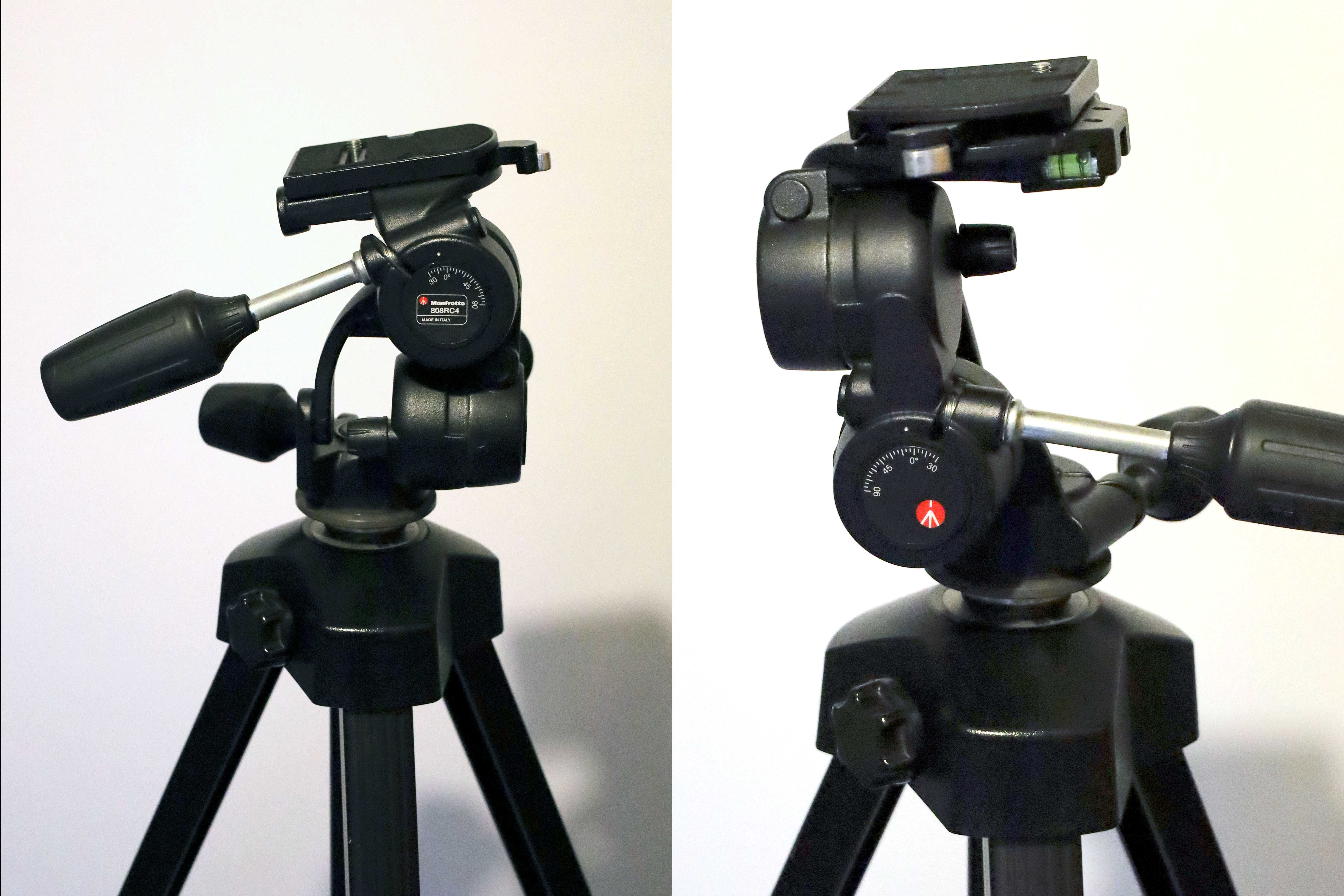 MANFROTTO 808RC4 3D Głowica + Statyw Cullmann 2039 + Głowica Cullmann