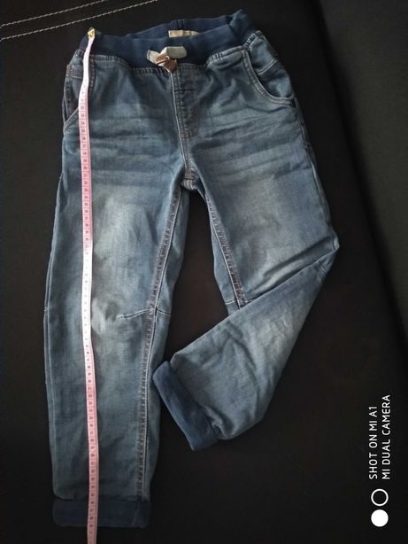 Ocieplane z miękkiego jeansu f. Cool Club r.116